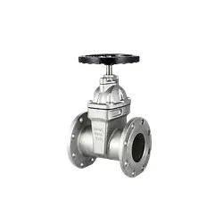 Çeliku inox fshehur Valvula e portës së fllanxhës së butë